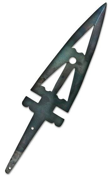 Assiniboine Style Lance Head for Spear Hand Forged